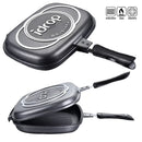 idrop COMBO 36CM Double Sided Frying Pan + FREE Multipurpose Electric Meat Grinder