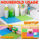 idrop [ 30CM x 20CM ] Nonslip Stepping Mat for Kitchen Bathroom & Toilet