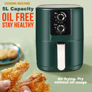 idrop [ 5 Liter ] Air Fryer 1350W / 5L空气炸锅1350W(申花)