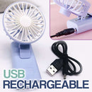 idrop USB Mini Smartphone Tablet Clip Holding Rechargeable Fan