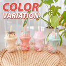 idrop [ 300ml ] Cat Paw Double Layer Drinking Cup / Cawan Minuman Bentuk Kucing / 卡通杯