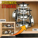 idrop Kitchen Pan Cookware Vertical Organizer Tower