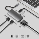idrop 5 PORT - USB-C to HDTV Multifunction Adapter [ USB / VGA / HDTV ]