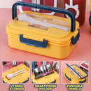 idrop Portable Heat Insulated Leakproof Lunchbox Smartphone Holder + FREE Spoon & Chopstick