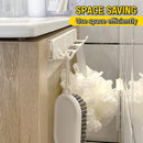 idrop Retractable Adhesive Mounted Hanging 4-Hook Storage Rack / Rak Gantung 4-Cangkuk Boleh Tarik / (强力胶)可伸缩缝隙挂钩(4连钩)