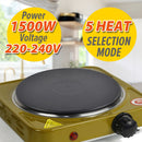 idrop Hot Plate Electric Cooker 1500W 220V~240V [ Flat Plate Design ] / Dapur Masak Elektrik / 电热板