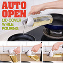 idrop 300ml Portable Kitchen Glass Oil Seasoning Mug Cup Bottle Container