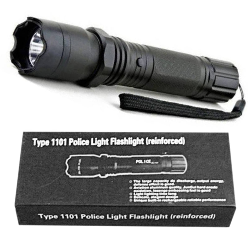 idrop TYPE 1101 - Police Light Flashlight (reinforced) + Stun Electric Tazor