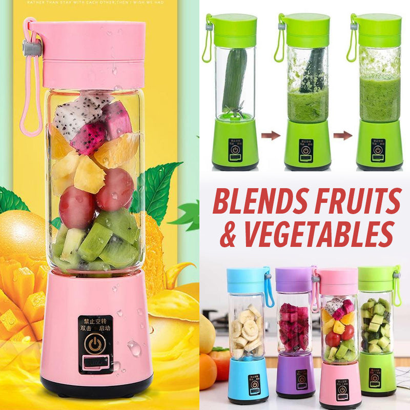 idrop [ 380ml ] Portable Mini Fruit Juicer Blender Machine / Pengisar Buah Kecil / 刀果汁机