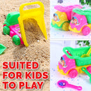 idrop Beach Toy Sand Truck with 2 Sand Scoop