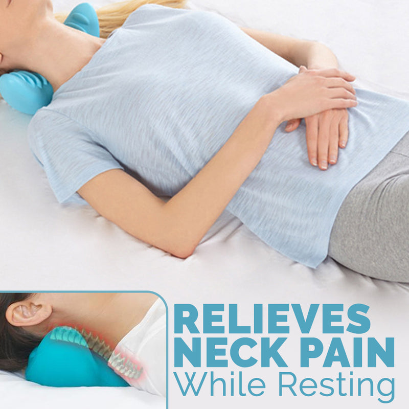 idrop Neck Relief Cervical Spine Massage Pillow Rest