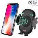 idrop C10 Car Qi Wireless Charger Smartphone Charging Holder Auto Clamp