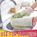 idrop Bamboo Fiber Waterproof Dishwashing Gloves Kitchen Oil Cleaning Glovet [ 1pc ] / Sarung Tangan Pencuci Pinggan Kalis Air Diperbuat Dari Buluh / 竹纤维防水洗碗手套厨房油清洁手套 [ 1 件 ]