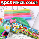 idrop Coloring Book Set with 5pcs Coloring Pencil