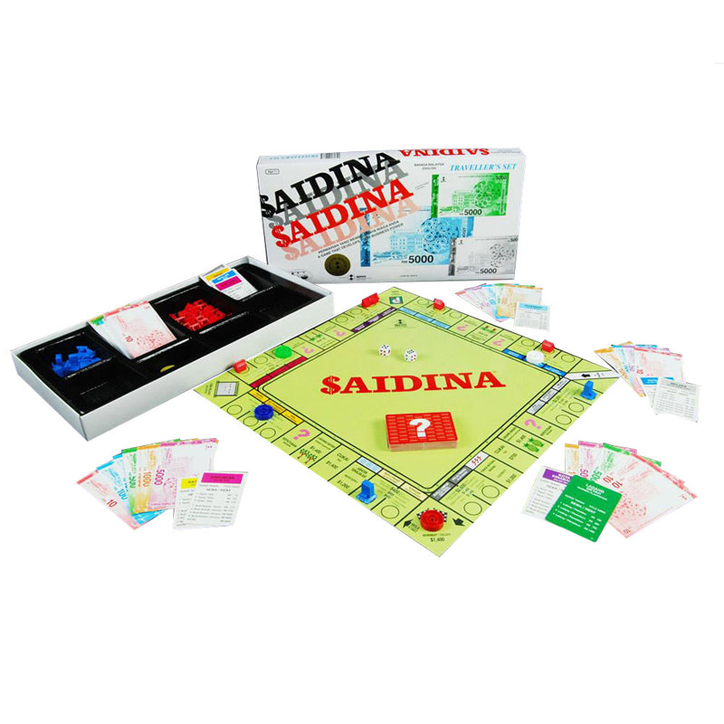 idrop SAIDINA - Traveller Set [ SPM GAMES ] - Interactive Playing Board Game [ SPM78 ]