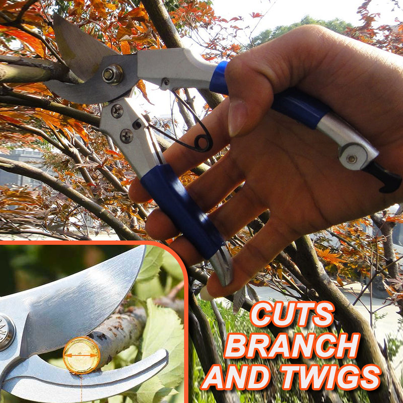 idrop Straight / Bend Garden Scissors Gardening Pruning Twigs and Branch Cutting Shear Clipper / Pemotong Ranting Pokok / 园艺修剪刀