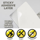 idrop Bathroom Wall Mounted Shower Head Holder Bracket & Toiletry Mini Shelf