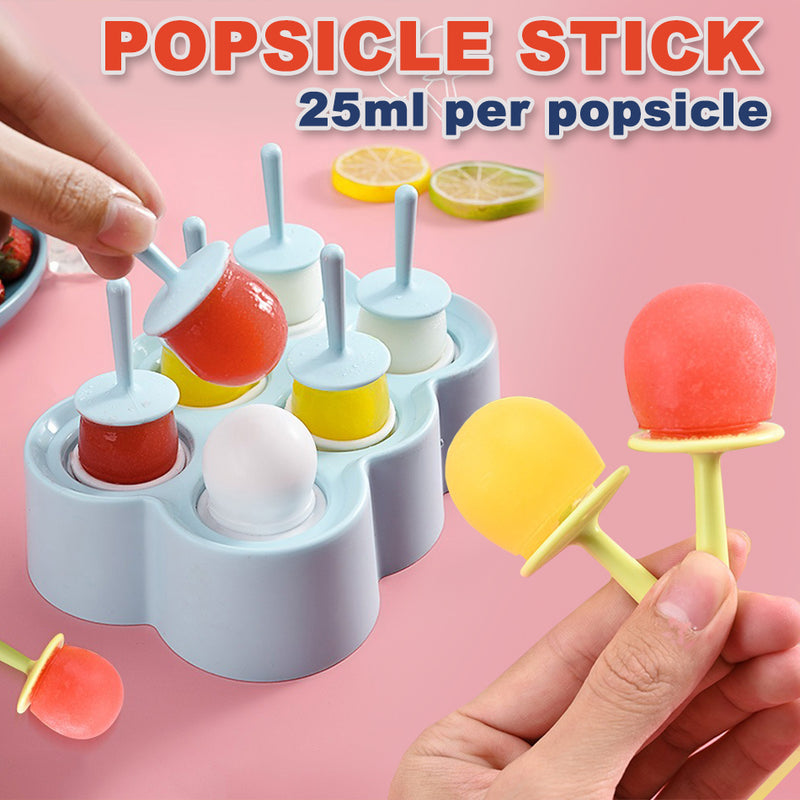 idrop [ 6 SLOT ] Rectangular Mini Popsicle Mould / Acuan Aiskrim Mini / 长方形迷你冰棍模具