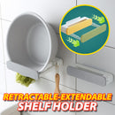 idrop Retractable Wall Mounted Washbasin Shelf / Tempat Gantung Penyimpanan Baldi / 伸缩脸盆置物架