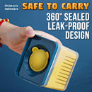 idrop Portable Sealed Fresh-Keeping Food Supplementary Food Storage Box [ BEAR DESIGN ] / Kotak Penyimpanan Makanan Mudah Alih Tidak Bocor Rekaan Beruang / 小熊密封罐