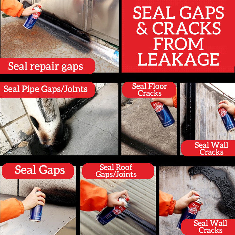 idrop [ 450ml ] Waterproof Leak Sealant Coating Spray Paint Glue Seal