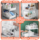 idrop [ 2-TIER ] Portable Multipurpose Pull Out Drawer Basket / Rak Serbaguna 2 Tingkat / 塑料两层抽屉式置物架