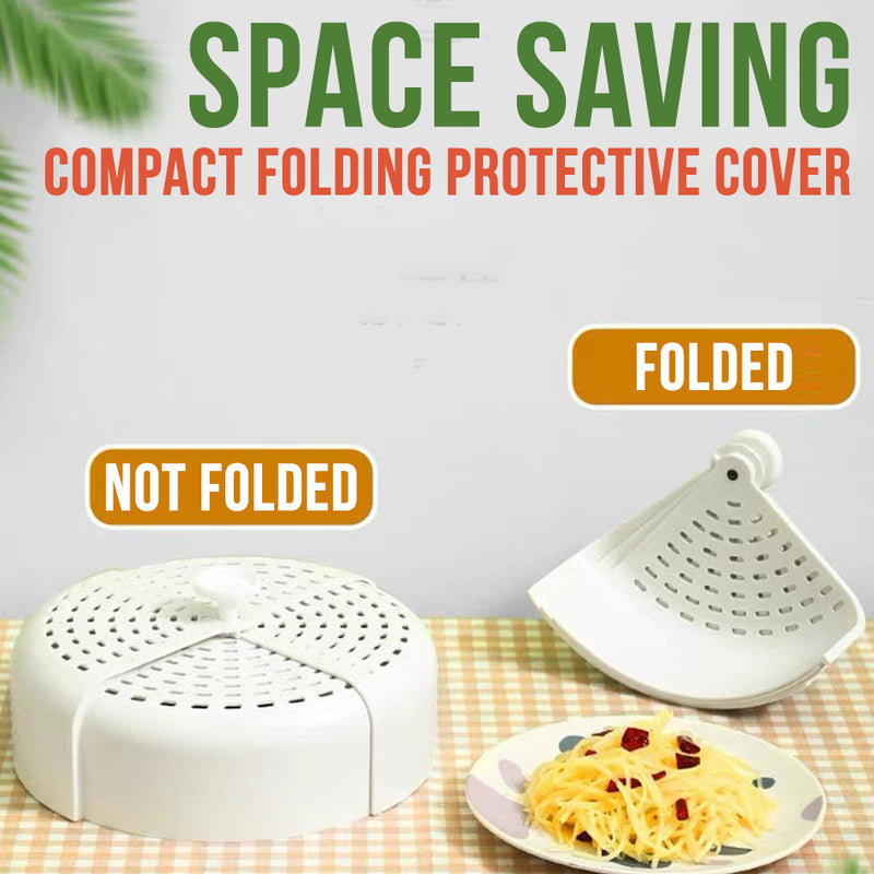 idrop Folding Table Dustproof Anti-flies Food Cover / Tudung Saji Makanan Boleh Lipat / 塑料折叠菜罩