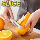 idrop [ 3 IN 1 ] Multifunction Vegetable Slicer Scraper & Shrimp Peeler Knife / Pemotong & Pengupas Sayur & Udang Pelbagai Guna / 三合一削皮神器户外便携刮皮刀多功能虾线刀刨家用水蔬菜土豆神器