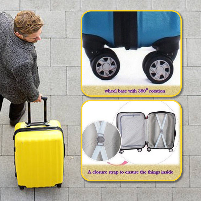 idrop [ 20" / 24" ] ABS Travel Luggage Suitcase Bagage / Beg Bagasi Mudah Alih / 旅行箱 20" 24" (Random Choose)