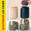 idrop [ 150ml ] 2 IN 1 Pepper & Seasoning Storage and Grinder Glass Bottle with Adjustable Fine and Coarse Grinding