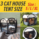 idrop Portable Folding Cat Dog Tent Foldable Pet House / Rumah Haiwan Peliharaan Kucing Anjing Mudah Alih Senang Lipat / 便携式折叠猫狗帐篷可折叠宠物屋