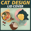 idrop [ 1200ml ] Stainless Steel SUS304 Instant Noodle Cup / Cawan Makan Mi Segera / 幻想猫泡面杯