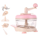 idrop MEAT & VEGETABLE GRINDER - Kitchen Hand Manual Blending Food Blender