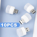 idrop [ 10PCS ] Portable Mini USB Night Light / Lampu Tidur malam USB / (10PCS/PACK)USB小夜灯