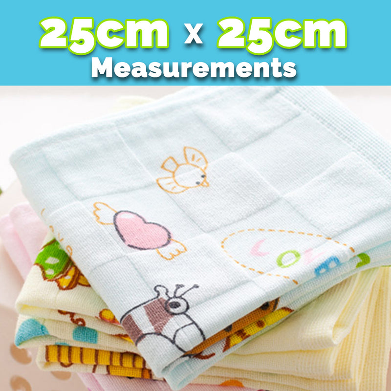 idrop 1pc Soft Bamboo Fiber Personal Handkerchief [ 25cm x 25cm ]