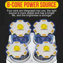 idrop 4 Core Rechargeable USB Flash Light / Lampu Suluh 4 Lensa / 4核充电手电筒
