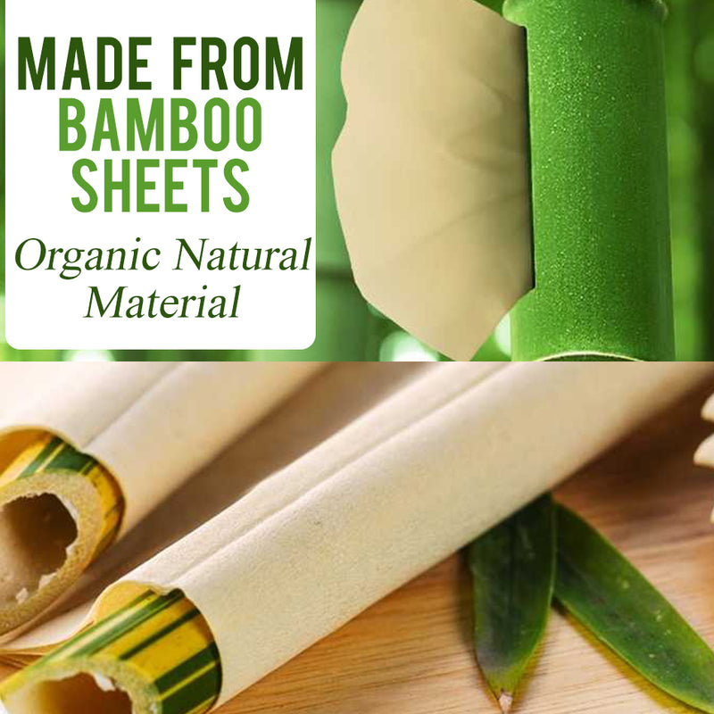 idrop [ 3 PLY LAYER / 300PCS ] Natural Bamboo Soft Facial Tissue Paper Sheet Cleaning Napkin