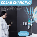 idrop Wall Mounted Toilet Toothbrush & Toothpaste Holder with UV Sterilization Light / Tempat Pemegang Simpanan Ubat Gigi & Berus Gigi / 带紫外线杀菌灯的壁挂式马桶牙刷和牙膏架