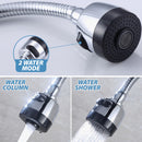 idrop [ 2 SET ] 2 IN 1 Horizontal Wall Mounted Flexible Water Faucet / Paip Dinding Fleksibel / 万向横式水龙头 (15MM 可调水龙头)