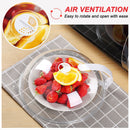 idrop [ 1PC ] Plastic Transparent Splash Proof Microwave Heat Cover / Penutup Makanan Microwave / (1PCS)日常饭菜塑料遮罩(菜罩)(裸装)(微波炉加热罩)