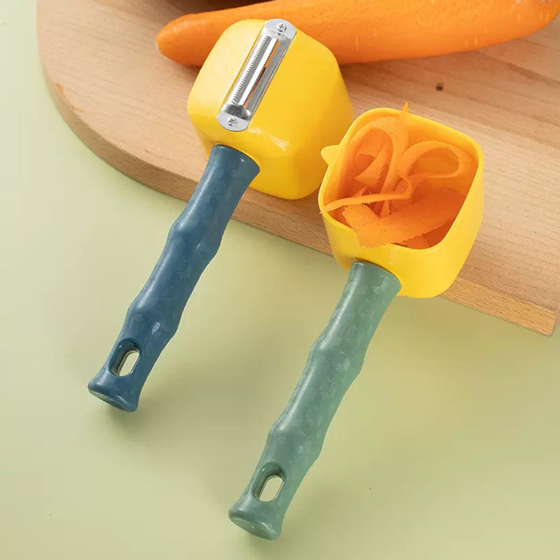 idrop Kitchen Multifunction Fruit & Vegetable Storage Peeler / Pengupas Sayur & Buah Pelbagai Guna / 收纳削皮器