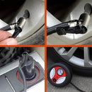 idrop DC12V Portable Car Pump Tire Inflator Air Compressor