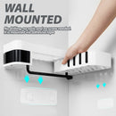 idrop Wall Mounted Kitchen Bathroom Rack with Rotating Shelf / Rak Dinding Pelbagai Guna / 带旋转架子的壁挂式厨房浴室架