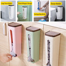 idrop Vertical Kitchen Garbage Plastic and Tissue Wall Mounted Storage Box / Kotak Penyimpanan Tisu dan Plastik Sampah / 纸巾纸袋收纳架
