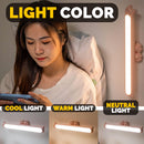 idrop 3 IN 1 Small Rechargeable LED Table Lamp Desk Night Light with Smart Touch & Motion Sensor