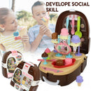 Idrop Portable Backpack Pretend Game Ice Cream Toys