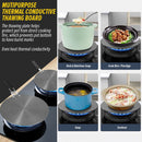 idrop [ 28CM ] Double Sided Thawing Heat Conduction Plate with Folding Handle / Piring Pencairan Konduktif Makanan / 手柄)带柄双面解冻导热板折叠款(解冻板 )