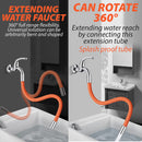 idrop [ 30CM ] 360° Flexible Water Faucet Pipe Extension Tube / Paip Penyambung Fleksibel / 活动水管30CM
