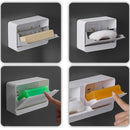 idrop Wall Mounted Soap Storage Holder / Tempat Simpan Buku Sabun Mandi / (强力胶)贴墙单个肥皂盒
