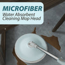 idrop Sewage Separation Round Mop / Mop Lantai Rumah / 污水分离托把加32CM加高水桶(2片布)